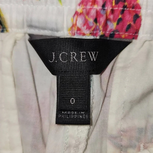 J Crew Womens Seaside Ratti Painted Pineapple Jogger Pants‎ 0 - Picture 4 of 5
